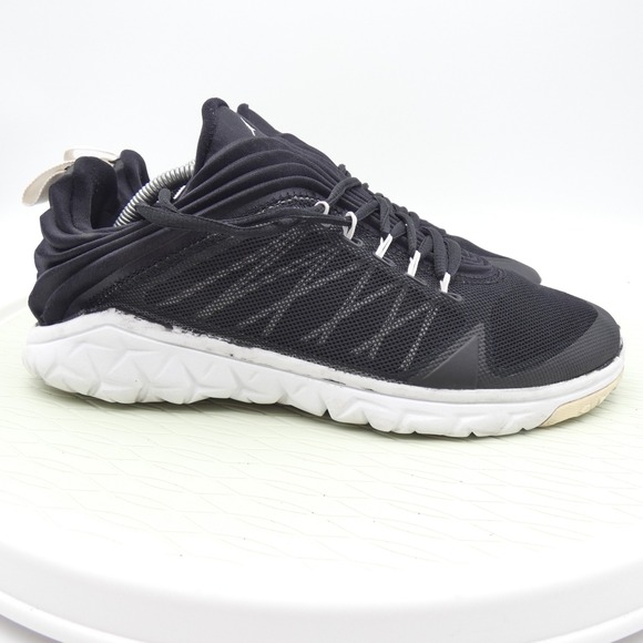 Air Jordan Flight Flex Trainer 654268-010 Mens 11 Basketball Shoes Black Sneaker - Picture 3 of 10